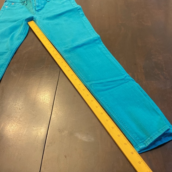 Hudson Nico Super Skinny Jeans in Marine (Teal) - Size 28X28 👖 - Picture 2 of 14